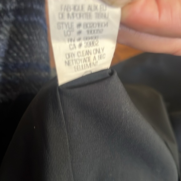 Theory Black Balbina Drapey Wool Blend Dress Career Short Sleeve - Picture 8 of 10